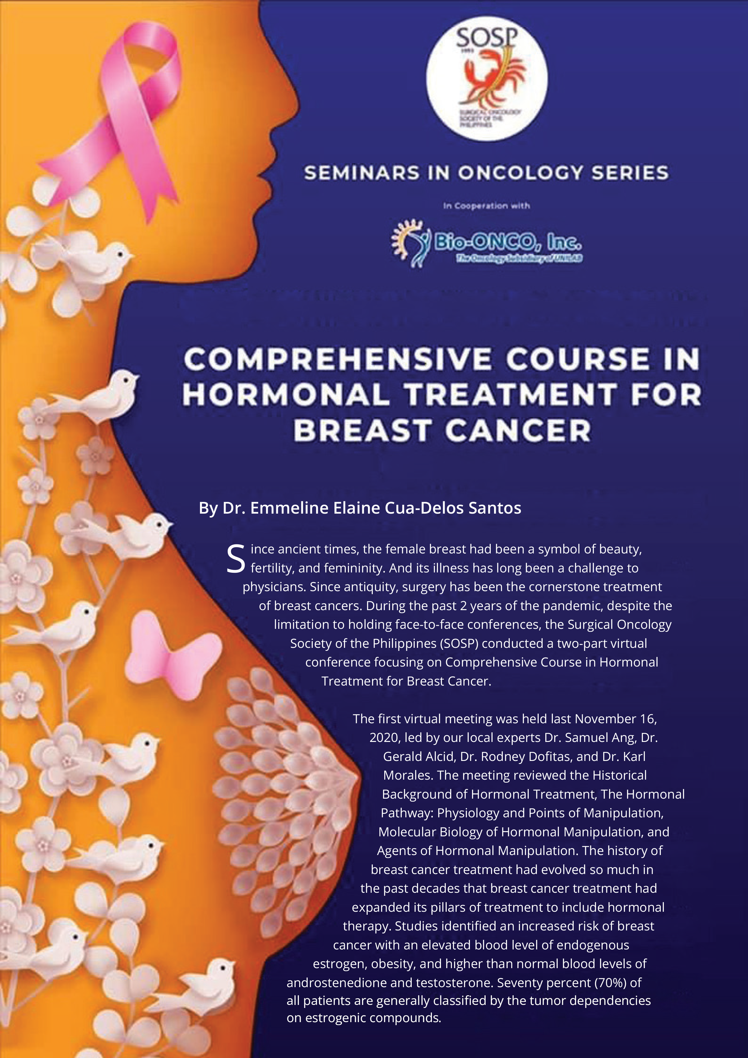 Comprehensive Course in the Hormonal Treatment for Breast Cancer